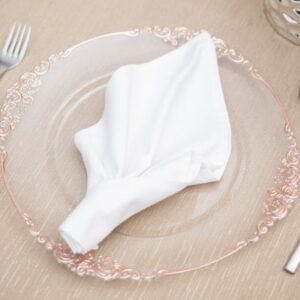 Transparente con Orilla Rose Gold