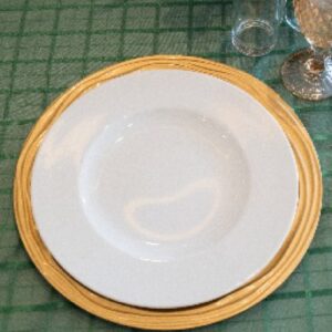 Plato Hotelero Blanco