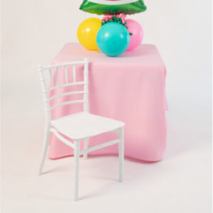 Silla Chiavari Infantil Blanca
